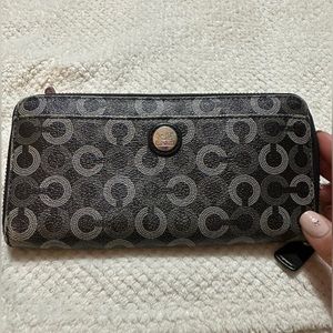 Coach monogram wallet